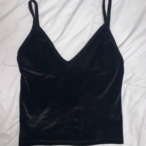 Brandy Melville Velvet top